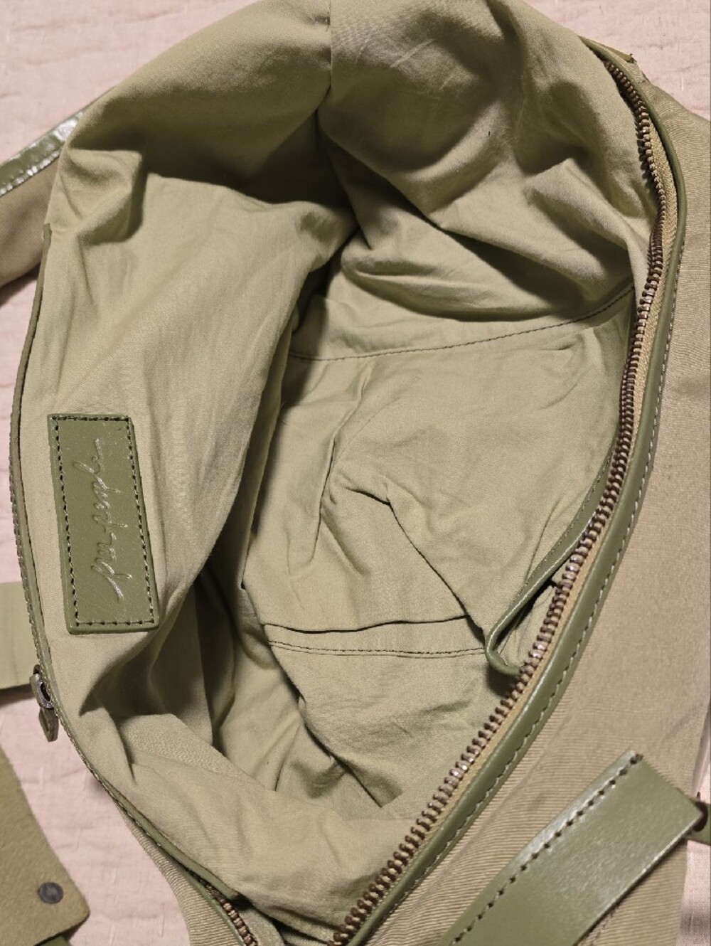 Free People Olive Green Blue Ridge Sling - Picture 5 of 12